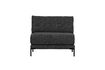 Miniatura Módulo Loveseat 100 cm Gris Oscuro Couple 2