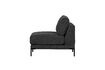 Miniatura Módulo Loveseat 100 cm Gris Oscuro Couple 3