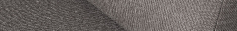 Materiali prima di tutto Modulo panca da pranzo 100cm Grigio COUPLE
