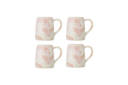 Mok set van 4 van meerkleurig aardewerk Winnie Productfoto