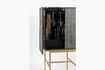 Miniature Morgana Snake grey wooden chest of drawers 2