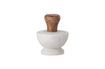 Miniature Mortier et pilon en marbre blanc Ernfred 5