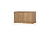 Miniatura Mueble bajo 77 cm roble natural mate MODULAIR 1