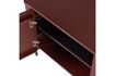 Miniatura Mueble TV 154 cm Pino Rojo Burdeos Gunnar 9