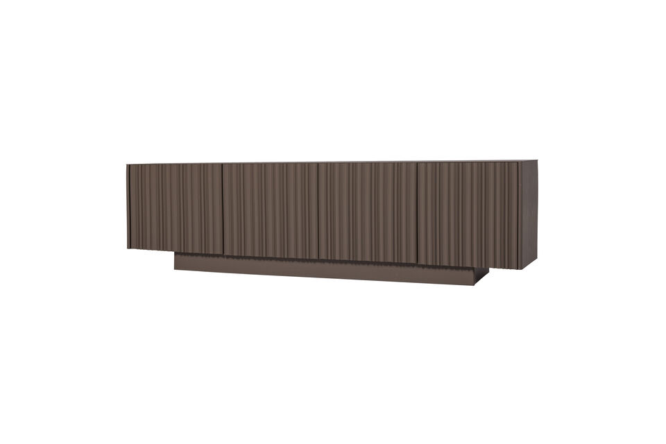 Mueble TV 200 cm Pino Marrón Trufa NOVA Woood