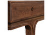 Miniatura Mueble TV 3 cajones madera de mango nogal STAES 7