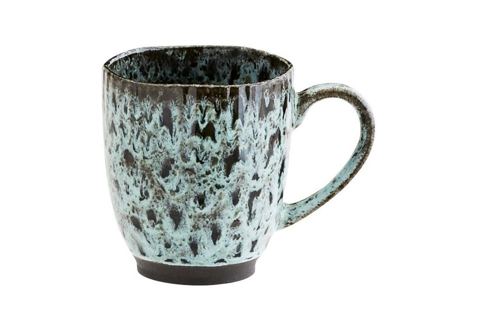 Mug en céramique bleu Ocean Madam Stoltz