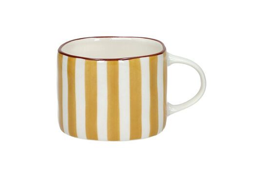 Mug en porcelaine jaune Mykonos