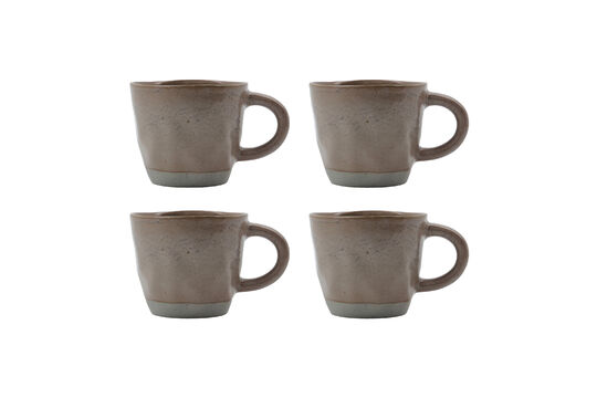 Mug in gres rosa (set di 4) HDVida Foto ritagliata