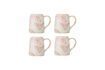 Miniature Mug Set of 4 in Multicolor Stoneware Winnie 1