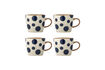 Miniature Mug set of 4 multicolored stoneware Miri 1