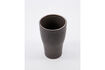 Miniatura Mug termico 38 cl in gres grigio scuro Liss 4