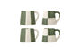 Miniature Mugs lot de 4 en grès vert Floki Détouré