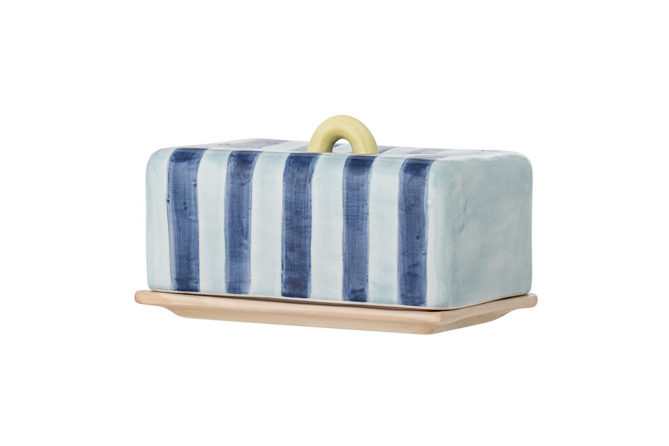 Multi stoneware butter box Phoenix - 6