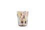 Miniature Multicolored glass drinking glass Clipped