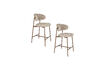 Miniature Multicolour beige counter stool Claes 6