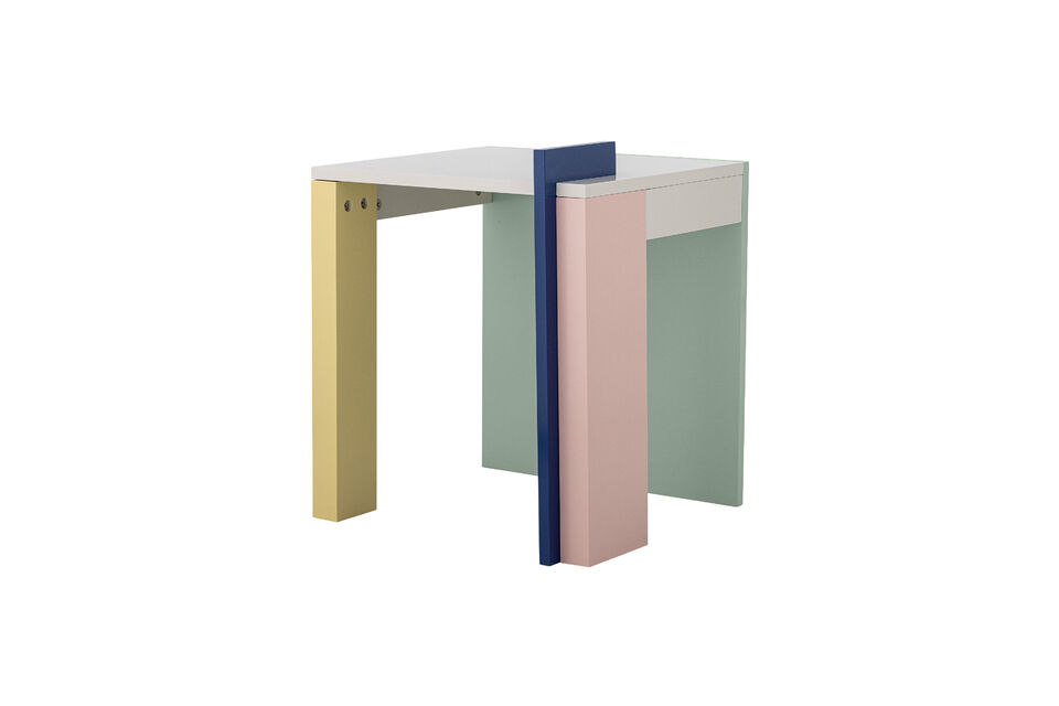 Multicolour MDF Side Table Banjo Bloomingville