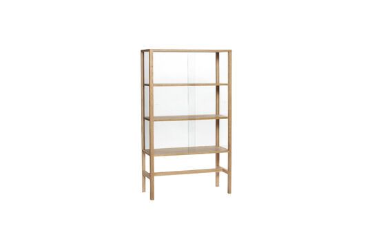 Museum vitrine van helder glas