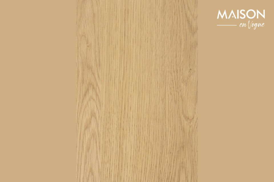 Nachtkastje en bijzettafel van essenhout naturel Storm - 14