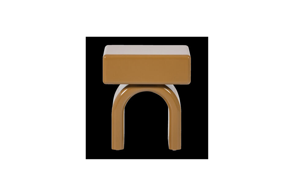 Sfeervolle honinggele kleur MDF met hoogglans afwerking Een ware eye-catcher Multifunctioneel  De