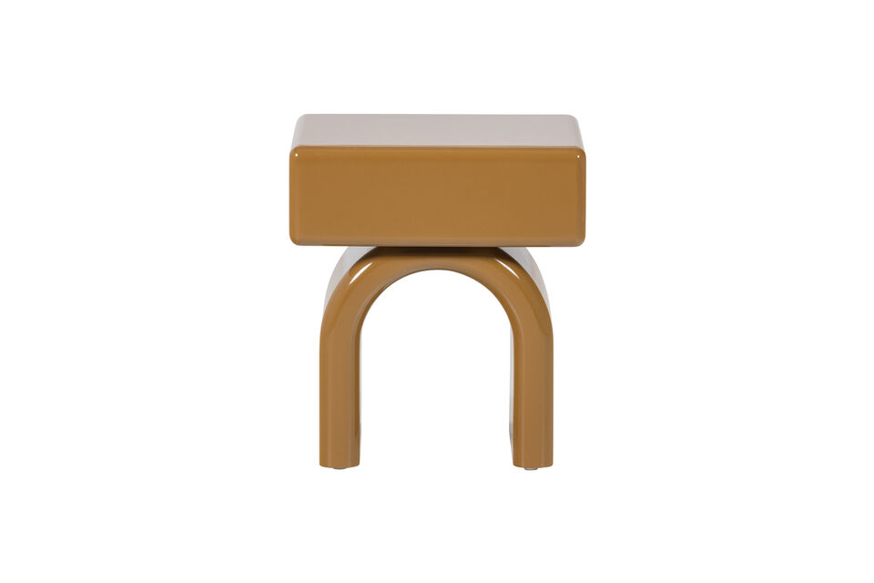 Stimmungsvolle honiggelbe Farbe MDF mit Hochglanz-Finish Ein wahrer Blickfang Multifunktional  Die