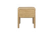 Miniature Natural ash wood side table and nightstand Storm 1