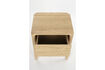 Miniature Natural ash wood side table and nightstand Storm 11