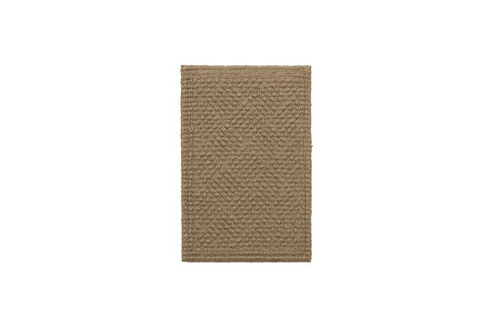 Natural Coir Door Mat 130x85 cm Clean Clipped