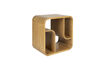 Miniature Natural oak veneer shelving unit Seven 2