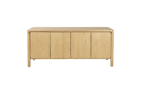 Natural oak veneer sideboard Storm Clipped
