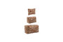 Miniatura Neceser Set de 3 Algodón Terracota HDCare Clipped