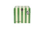Miniatura Nevera de rayas verde Be Cute Clipped