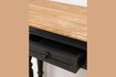 Miniature Nevermore black wooden console 5