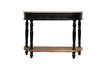 Miniature Nevermore black wooden console 4
