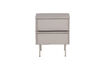 Miniature Nightstand 2 drawers melamine/MDF sand TOURS 4