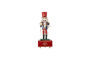 Miniature Nutcracker Music Box in Red Pine Waltz Clipped