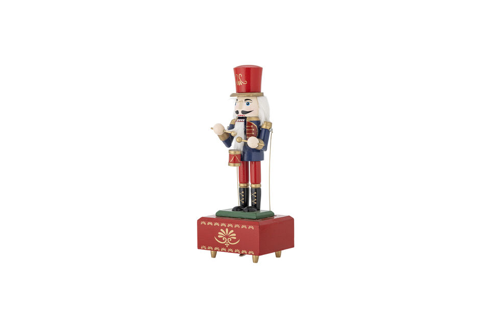 A cozy and charming detail for Christmas decor or as a sweet gift idea