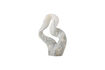 Miniature Objet de décoration 28x34,5 cm en grès gris Rouyi 6