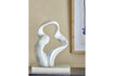Miniature Objet de décoration 28x34,5 cm en grès gris Rouyi 3