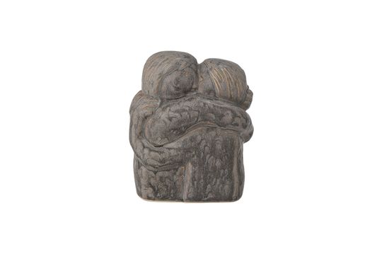 Objet décoratif gris en grès Tilley Détouré