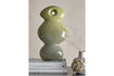 Miniatura Objeto decorativo 33 cm de gres verde Kaui 3