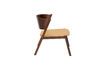 Miniature Oblique brown beech armchair 8
