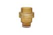 Miniature Ochre glass candleholder Steps 1