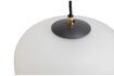 Miniature Off-white glass pendant lamp Micah 4