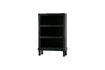 Miniaturansicht Offener Schrank 160x107 cm Kiefer Mattschwarz BONK 1