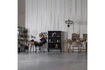 Miniaturansicht Offener Schrank 160x107 cm Kiefer Mattschwarz BONK 2