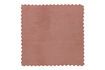Miniature Old pink velvet armchair Sara 2