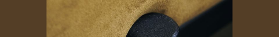 Material Details Olive velvet bench Lao