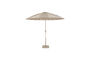 Miniatura Ombrellone da 250 cm in poliestere beige Sunshine Set Sunbrella Foto ritagliata