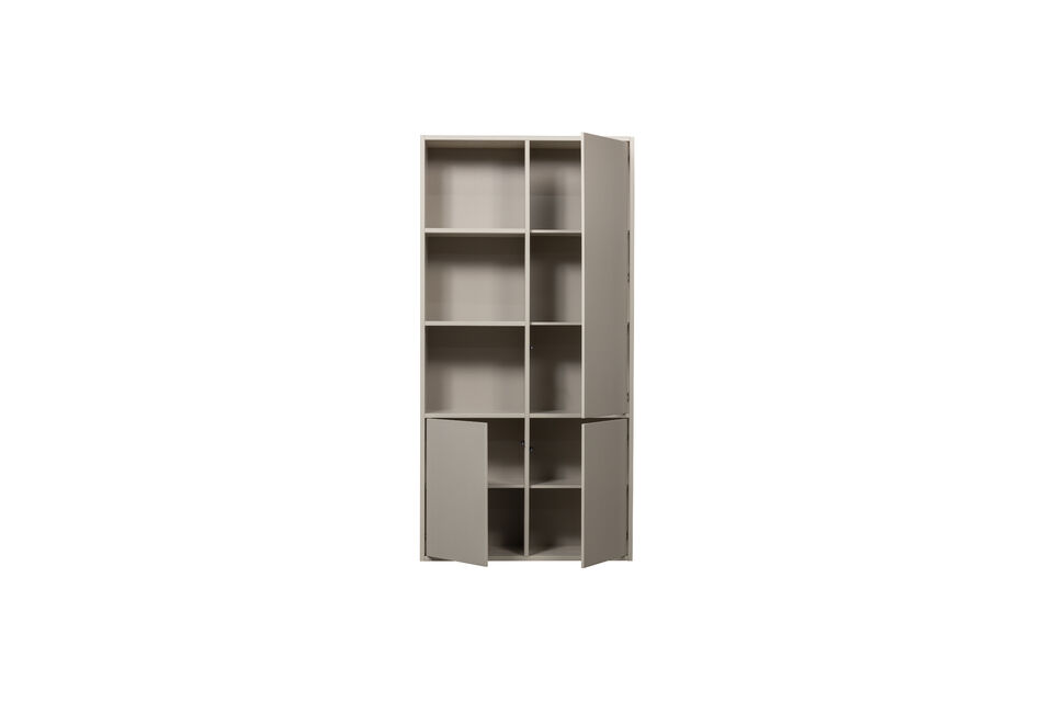 Deze stijlvolle kast biedt een praktische &eacute;n decoratieve opbergoplossing
